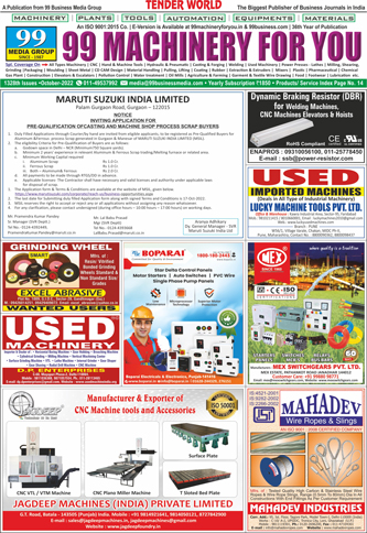 99 Machinery for you