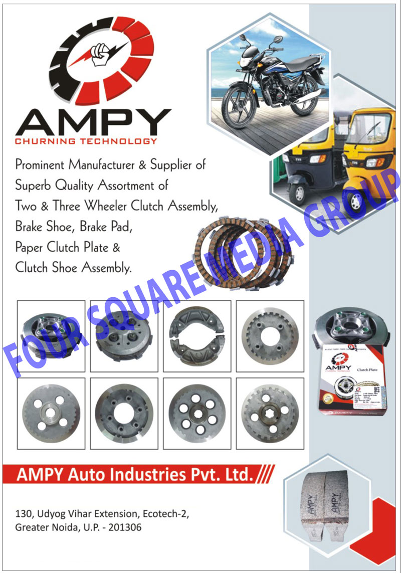 Automotive Clutch Plates Automotive Brake Shoes Two Wheeler Clutch