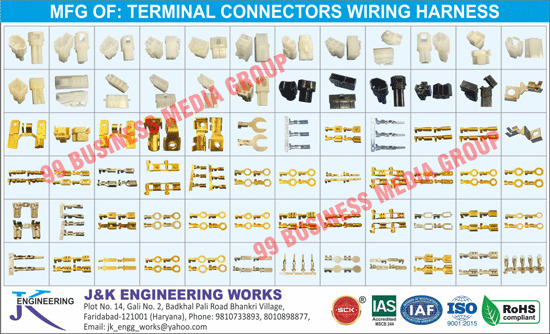Terminal Connectors, Wiring Harnesses
