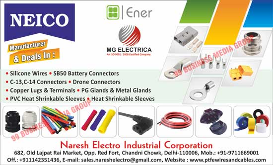 Wires Like, Cables Like, Wire Accessories Like, Cable Accessories Like, Copper Lugs, Aluminium Lugs, Copper Terminals, Aluminium Terminals, PTFE Wires, PTFE Sleeves, Rubber Silicon Wires, Thermocouple Wires, Ganpati Relays, ELT Cable Lugs, ELT Cable Terminals, Heat Shrink Sleeve, Solder Wire, AV Products, Losen Connectors, Yongsheng Connectors, Rubber Silicon Cables, Cable Lugs, Cable Terminals, PTFE Multi Core Round Cables, PTFE Multi Core Shielded Cables, Led Wires, Solar Cables, Solar Connectors, MC 4 Connectors, Heat Resistant Wires, PVC Multi Core Round Cables, Shielded Cables, Audio Cables, Video Cables, Electrical Connector Copper Lugs, Electrical Connector Copper Terminals, Allied Connectors, Heat Shrinkable Sleeves, Audio Connectors, Video Connectors, Silicone Wires, Battery Connectors, Connectors, Drone Connectors, Copper Lugs, Copper Terminals, PG Glands, Metal Glands, PVC Heat Shrinkable Sleeves, Heat Shrinkable Sleeves, Anderson Power Connectors, PVC Flexible Wires