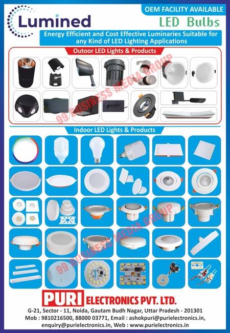 Led Lighting Luminaires Suitables, Led Lightings, LED Bulb Assemblies, Reflow Machines, VCD Machines, Power Meters, Led Bulbs, Indoor Led Lights, Outdoor Led Products, Led Lighting Applications