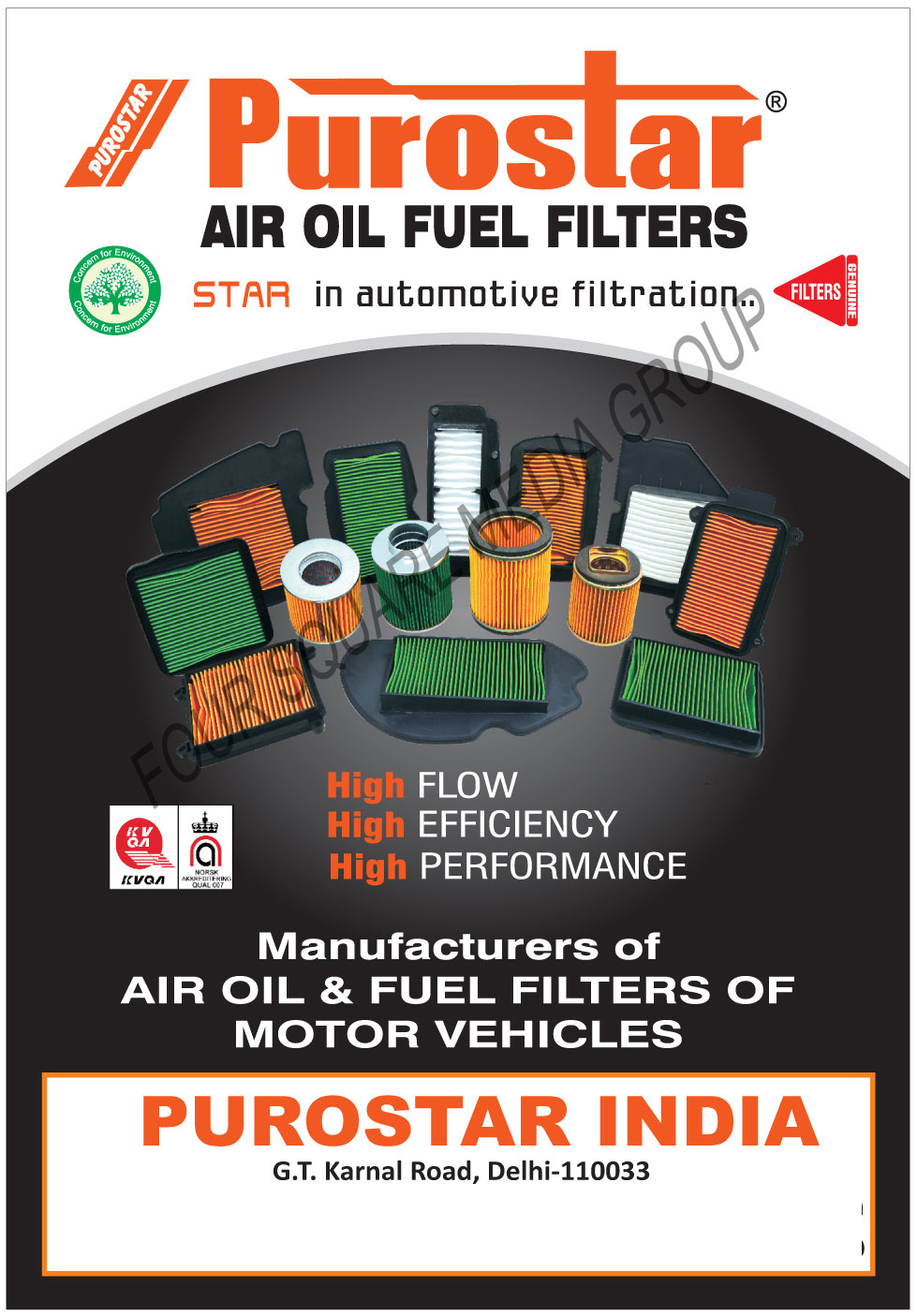 Automotive Filters, Air Oil Filters, Air Fuel Filters