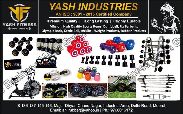 Sports Items, Dumbbell, Fix Barbells, Olympic Rods, Kettle Bell, Airbike, Weight Products, Rubber Products Sports Items, Dumbbell, Fix Barbells, Olympic Rods, Kettle Bell, Airbike, Weight Products, Rubber Products